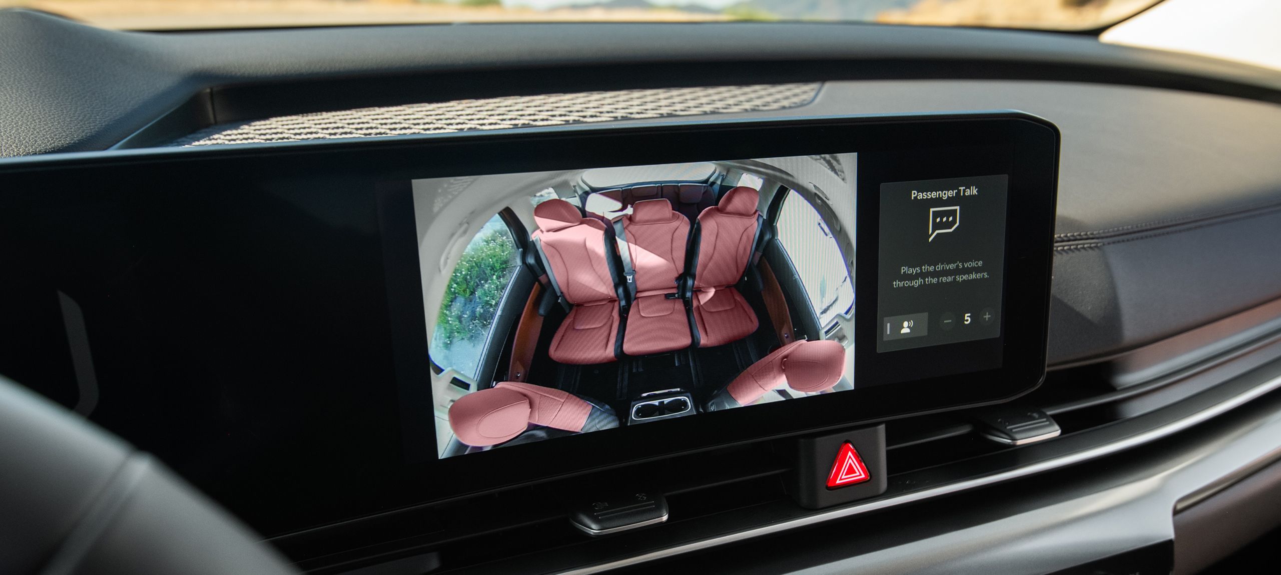 2026 Kia Carnival Passenger View with Night Vision