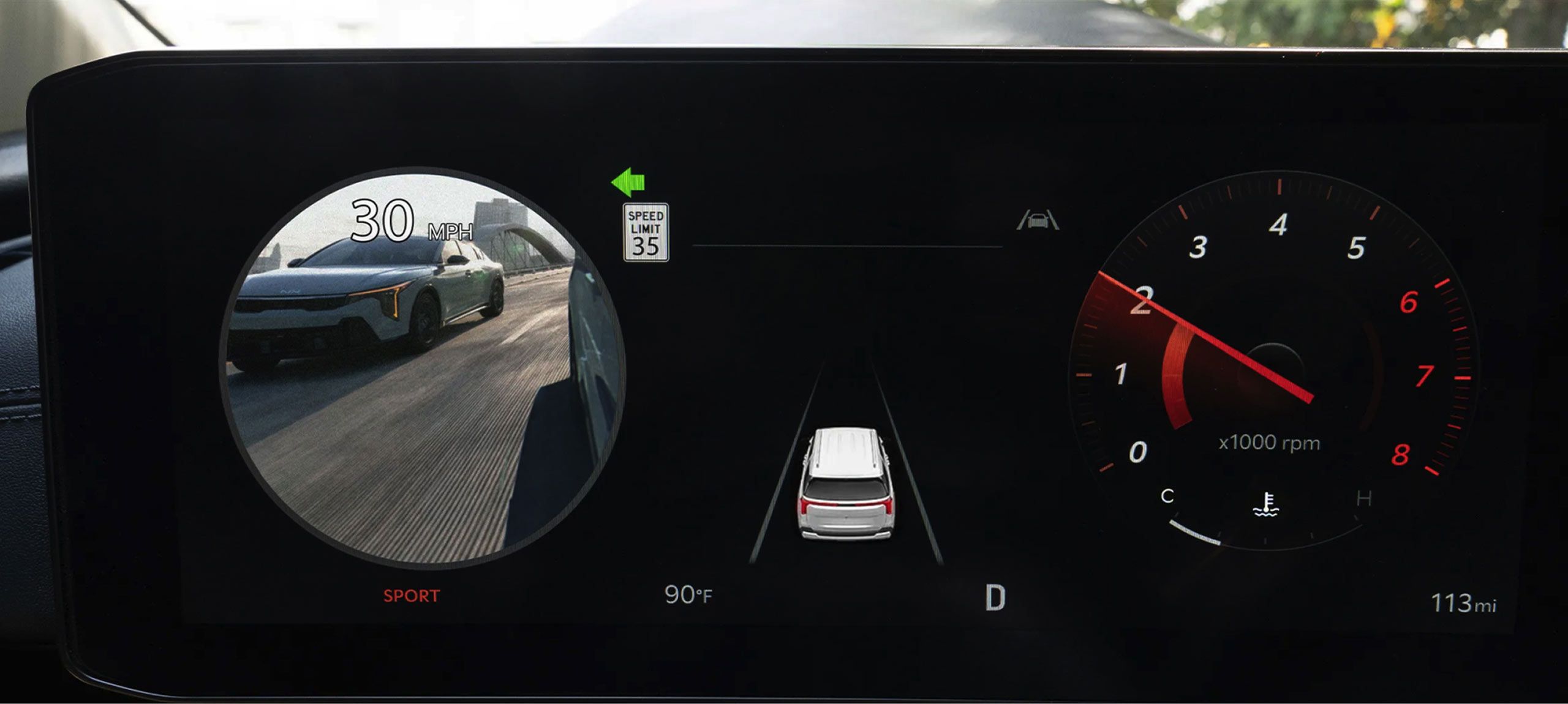2027 Kia Carnival Blind-Spot View Monitor