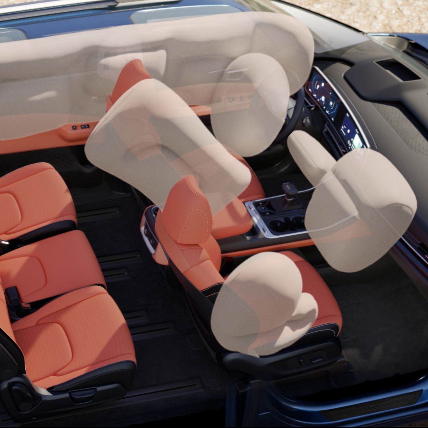 2027 Kia Carnival Seven Airbag Interior