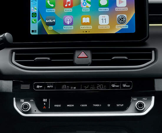 Dual zone automatic climate control