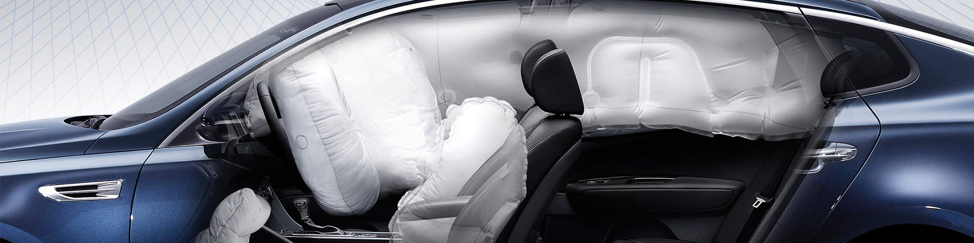 Kia Optima sedan safety airbags