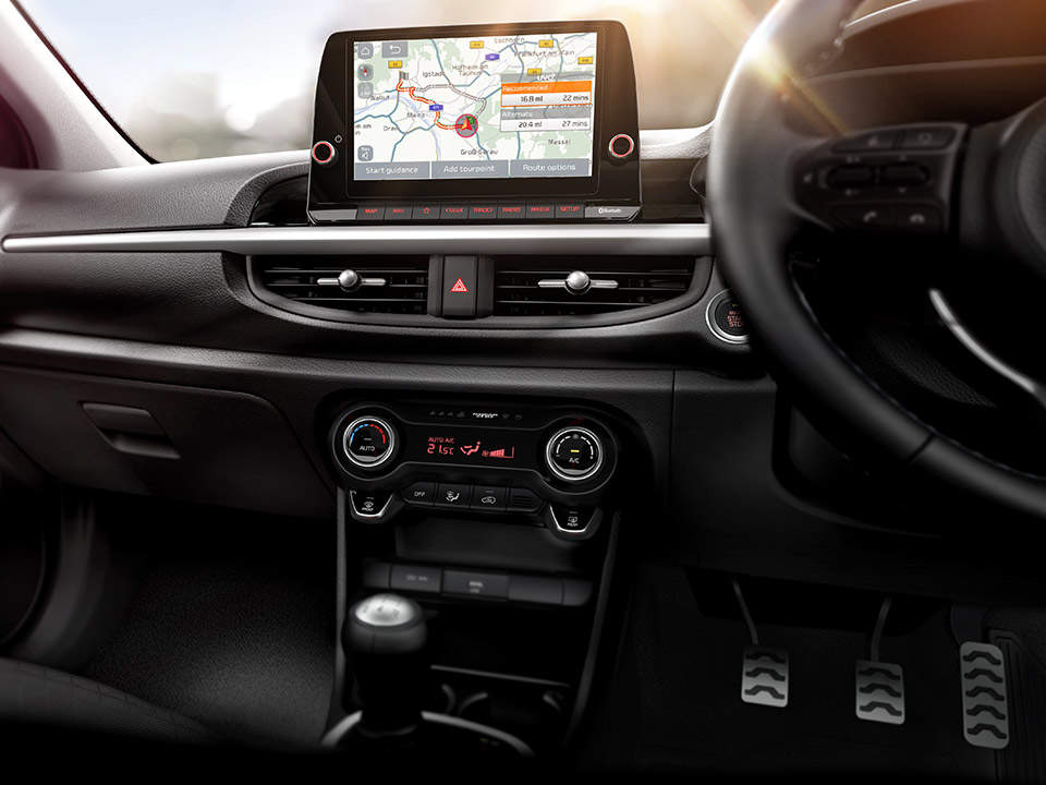 New Kia Picanto 8 inch navigation system