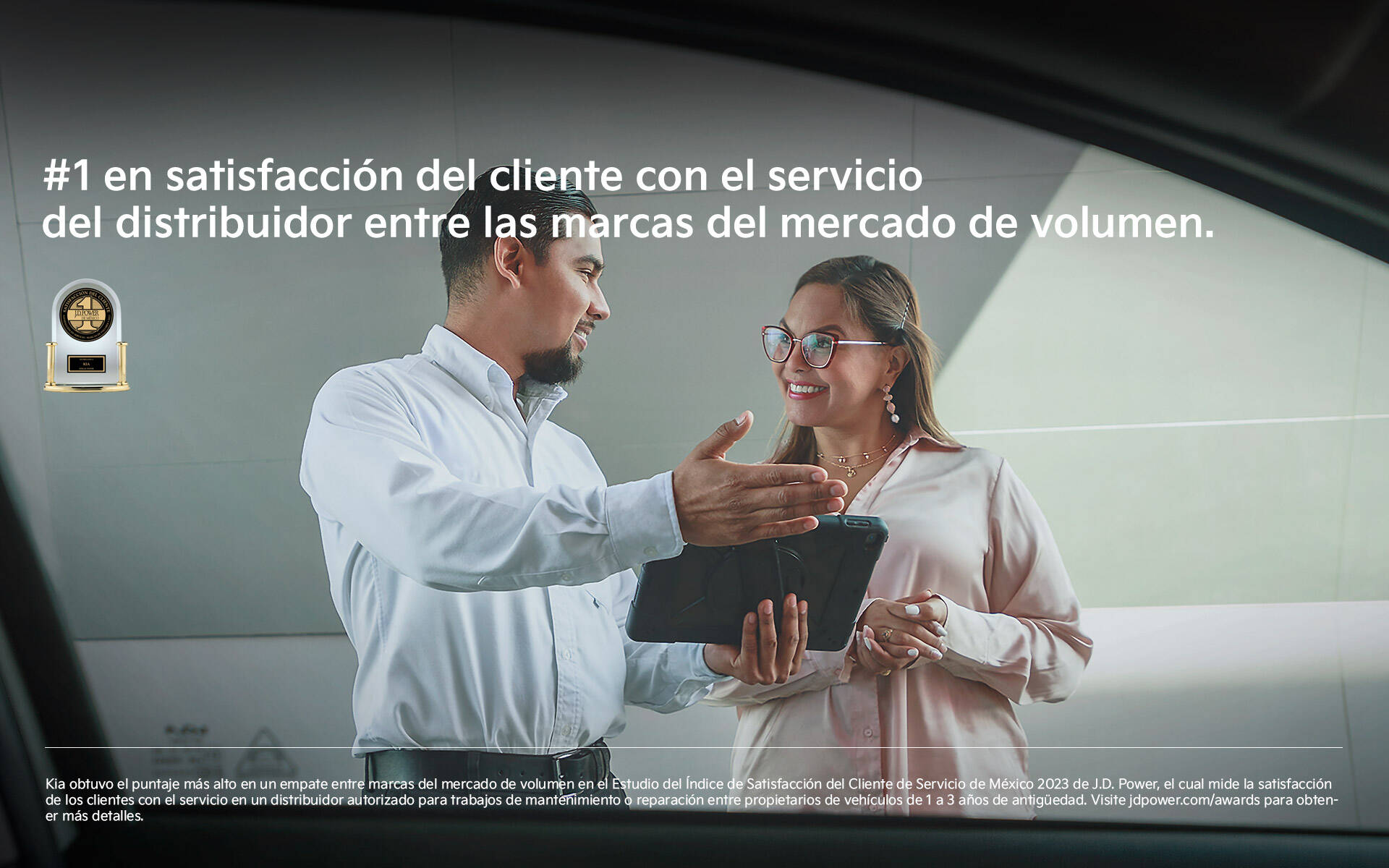 Kia, primer lugar en Índice de Satisfacción de Servicio al Cliente en México 2023