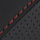 Black SynTex Seat Trim w/ Red Stitching