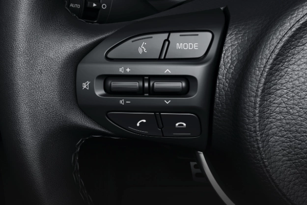2023 Kia Rio Interior Steering Wheel Mounted Audio Controls