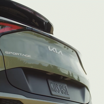 2024 Kia Sportage Rear Badges Rear-View