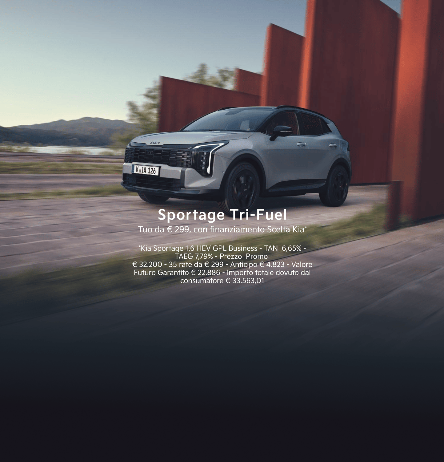 sportage tri-fuel