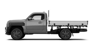 Tasman Single Cab Chassis Side View