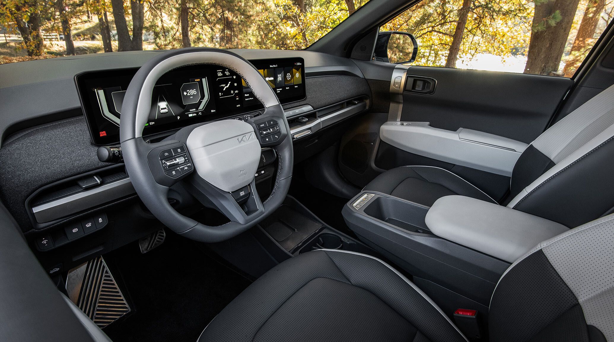 2027 kia ev3 interior dashboard 