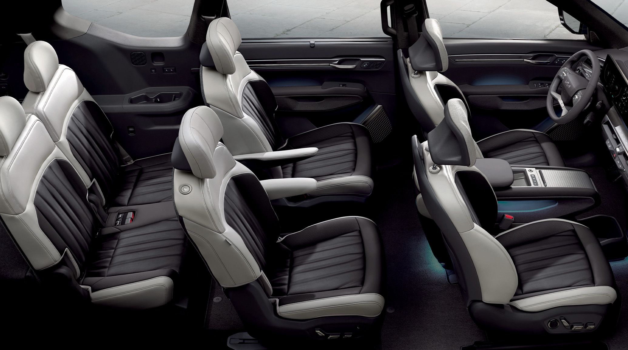 2025 kia ev9 seating capacity