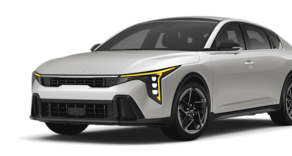 Left facing K4 GT-Line trim vehicle image in Snow White Pearl