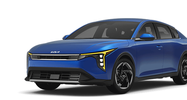 Left facing K4 EX trim vehicle image in Deep Sea Blue