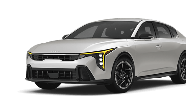 Left facing K4 GT-Line trim vehicle image in Snow White Pearl