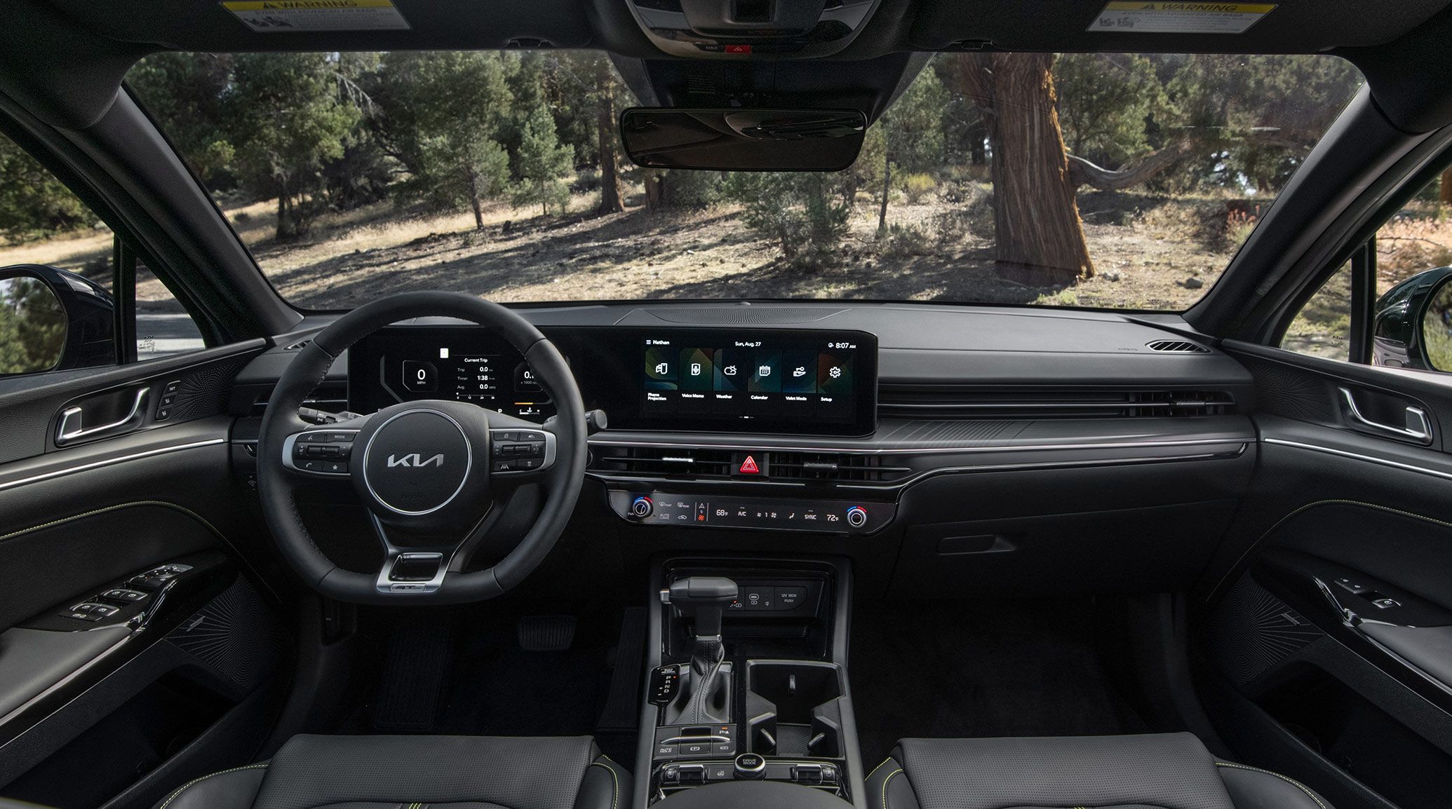 2026 kia k5 interior dashboard