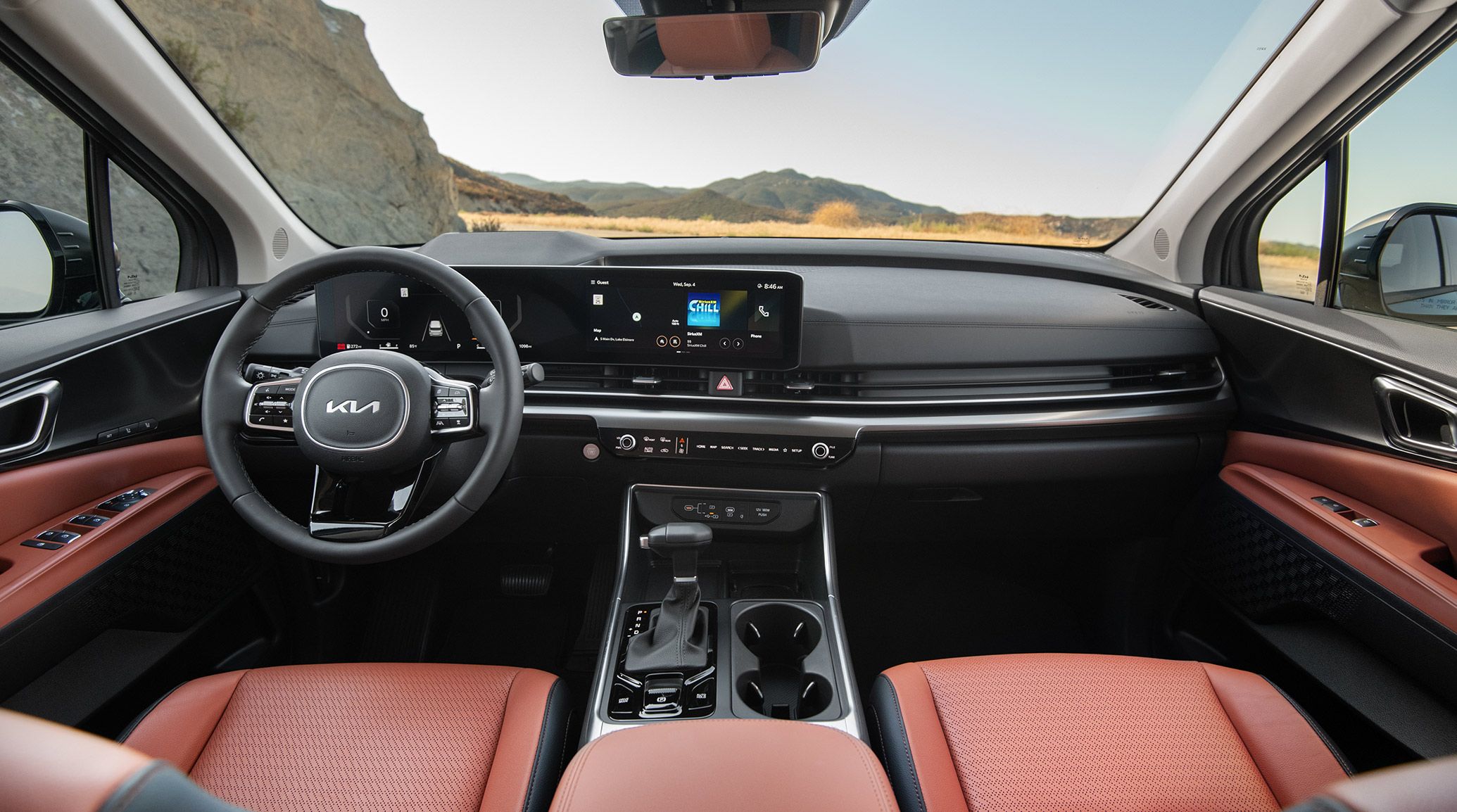 2026 kia carnival mpv interior dash