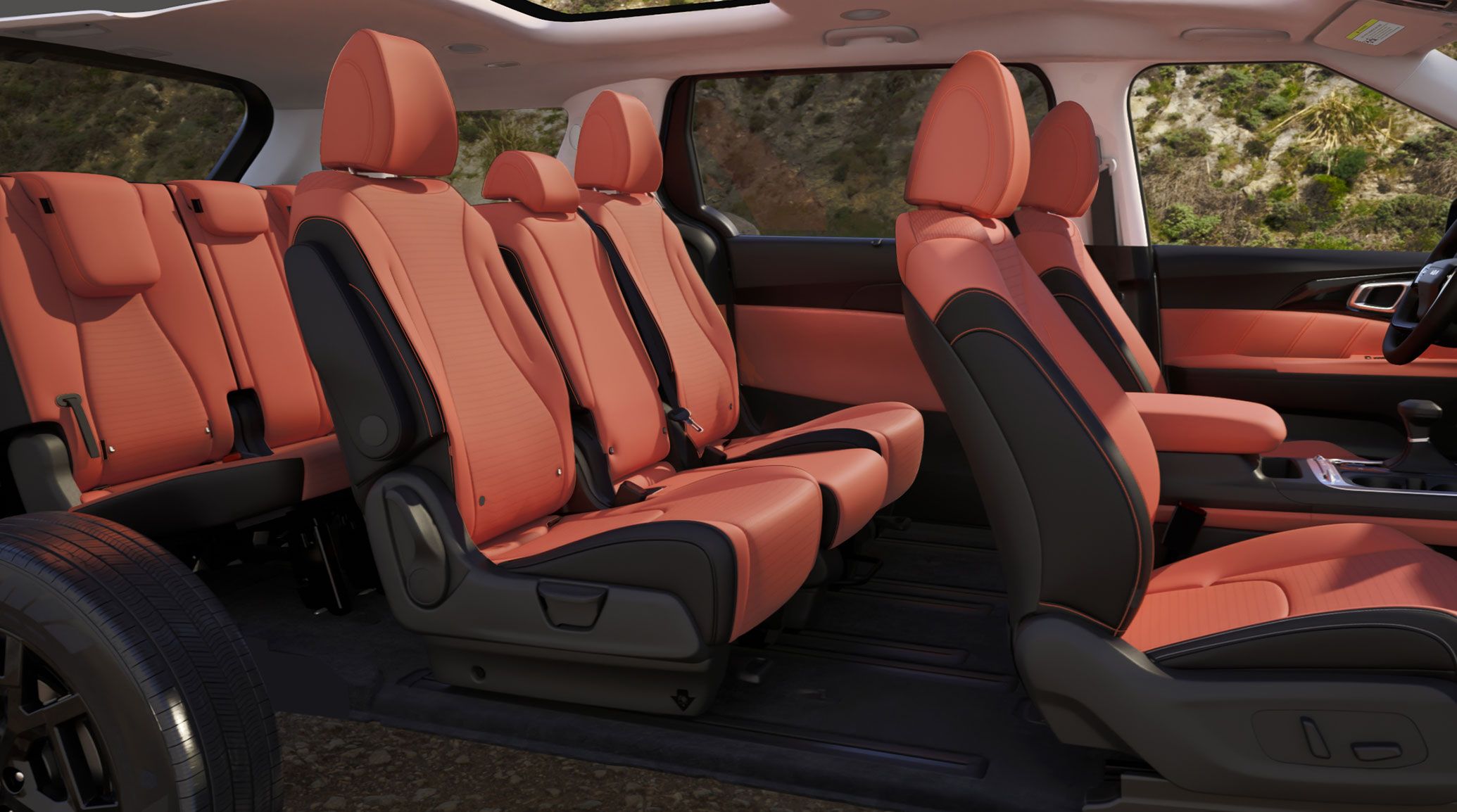 2027 kia carnival mpv interior seating capacity
