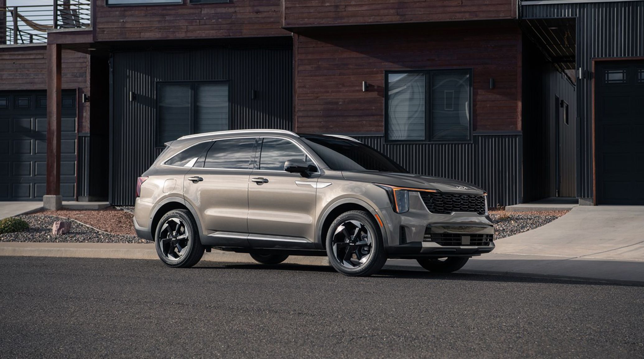 2025 Sorento Plug-in Hybrid SX Prestige mode passenger side exterior view