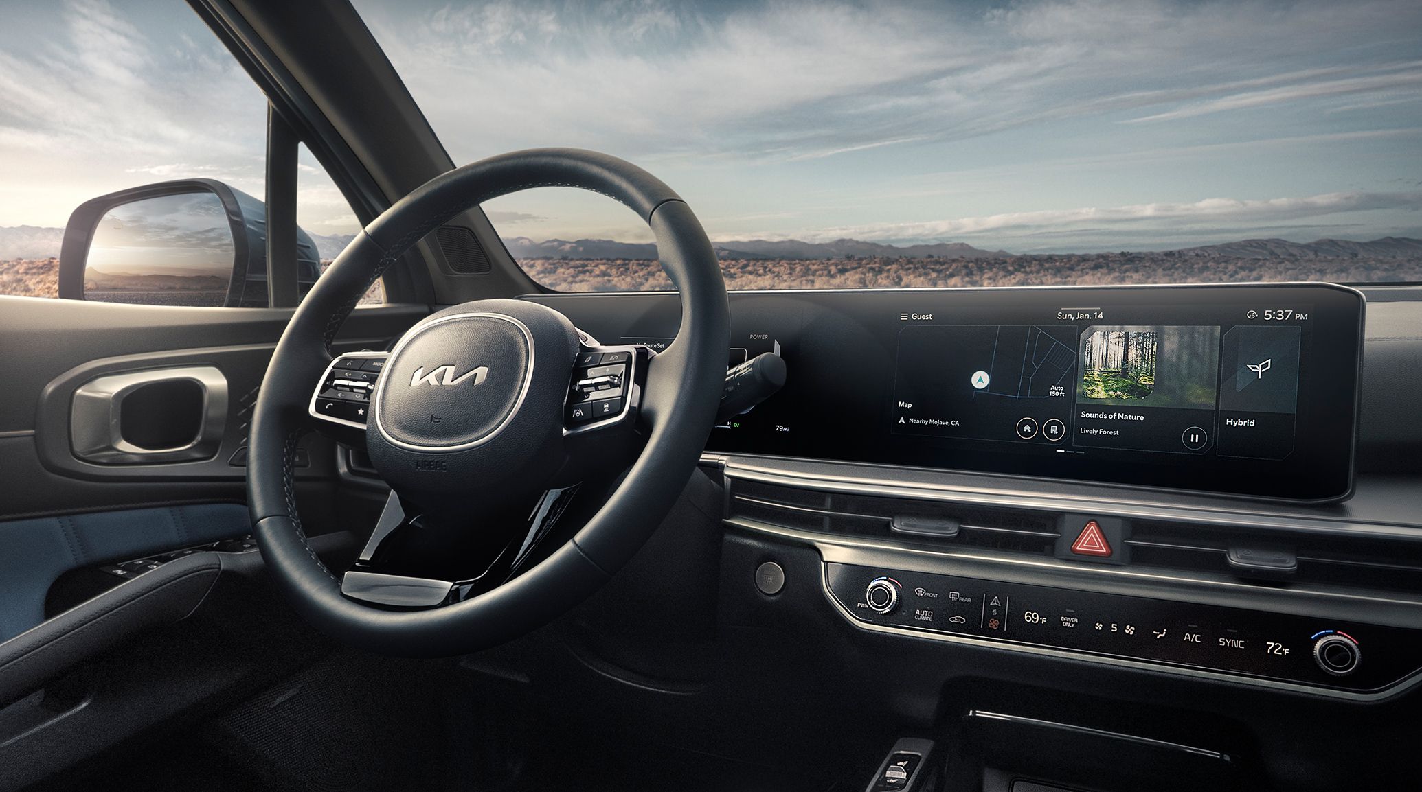 2025 Sorento Plug-in Hybrid SX Prestige model interior dash