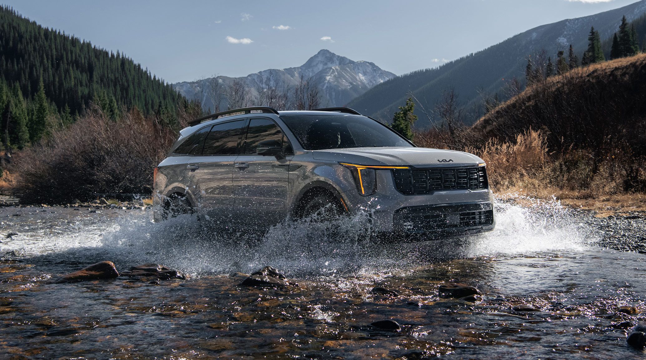 2026 kia sorento passenger side exterior view 