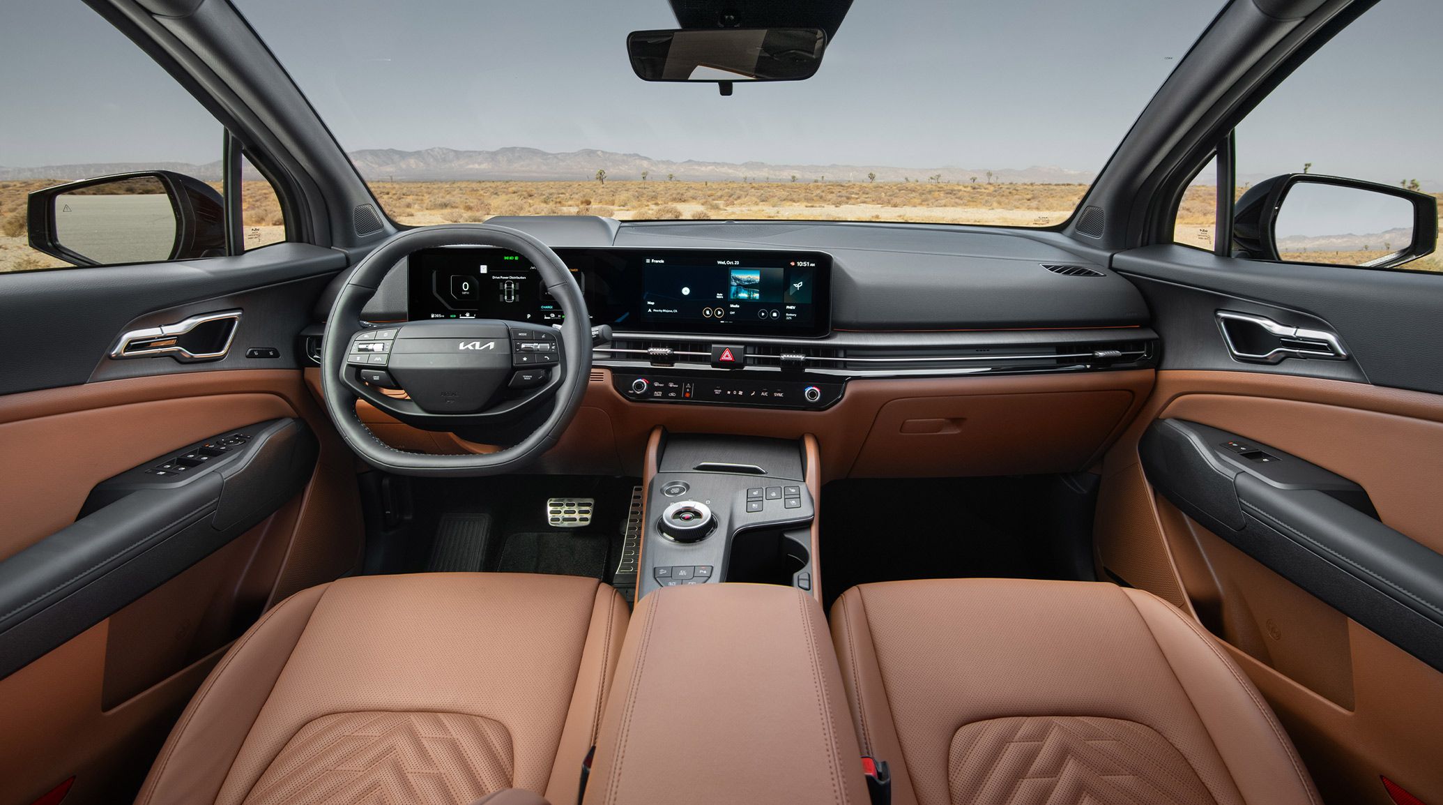 2027 kia sportage plug-in hybrid interior dashboard