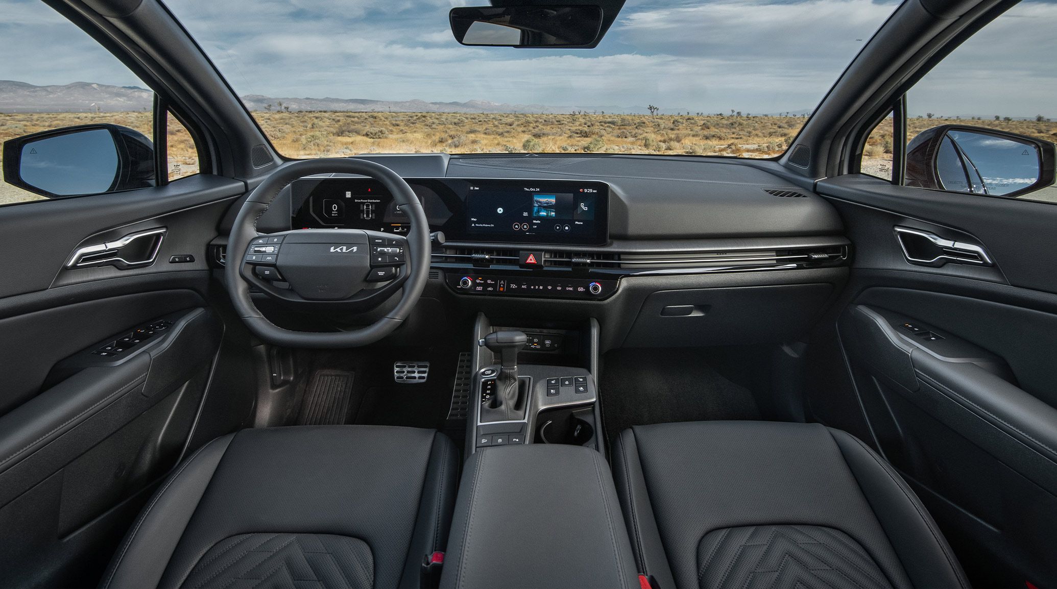 2026 kia sportage driver-centric interior dash 