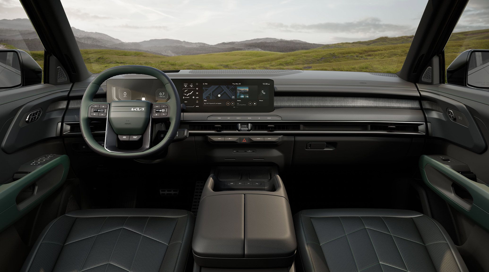 2026 Kia Telluride interior technology and touchscreen