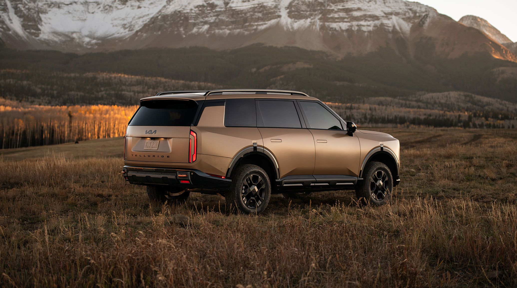 X-Pro SX Prestige shown in Terrain Brown Matte with gloss black high-utility roof rails.