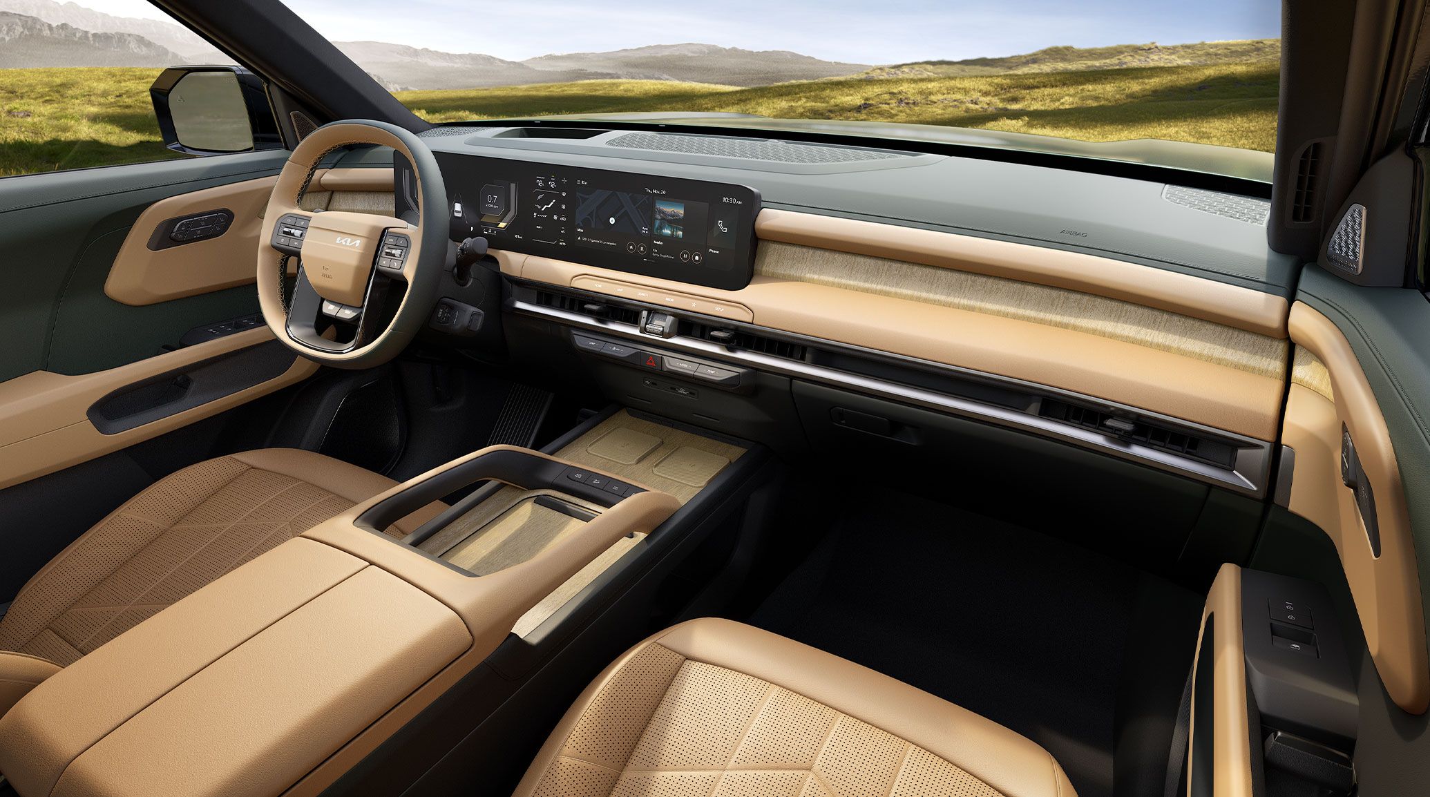 2027 Kia Telluride infotainment system