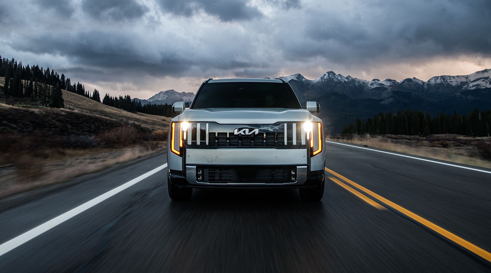 2027 Kia Telluride Hybrid Front view