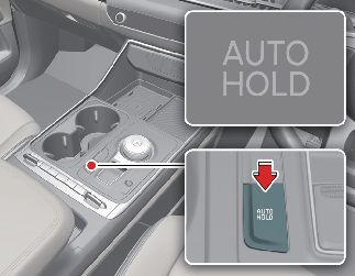 To cancel the Auto Hold operation, press the Auto Hold switch. The AUTO ...