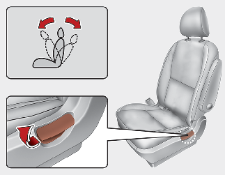 Rear seat adjustment (7, 8 Seats)
