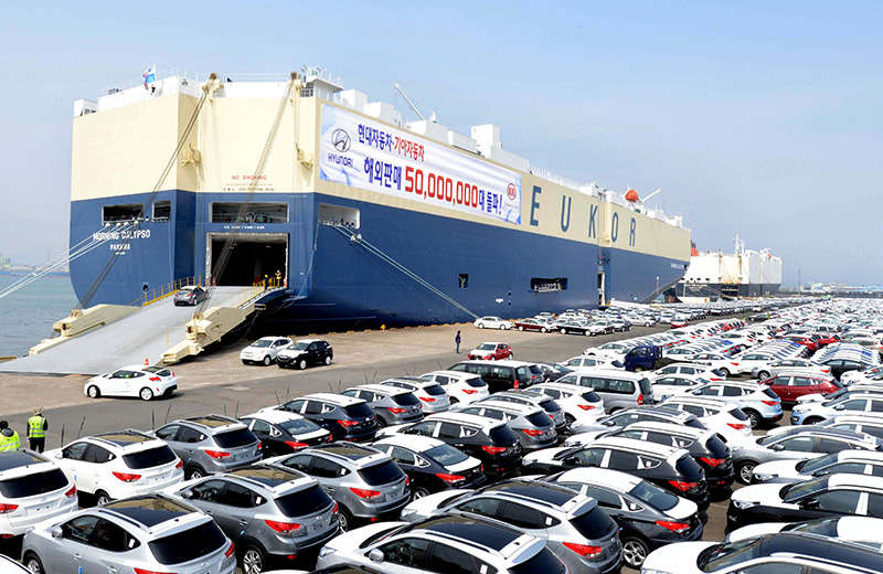 Kia's accumulated overseas sales exceed 50 million units