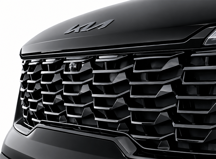 Kia Sorento Digital Tiger Face featuring a bold, contemporary grille design that gives the SUV a distinctive presence from every angle.