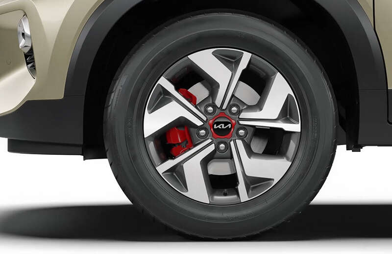 Replacement of flat tyre with the spare tyre in Kia Cars