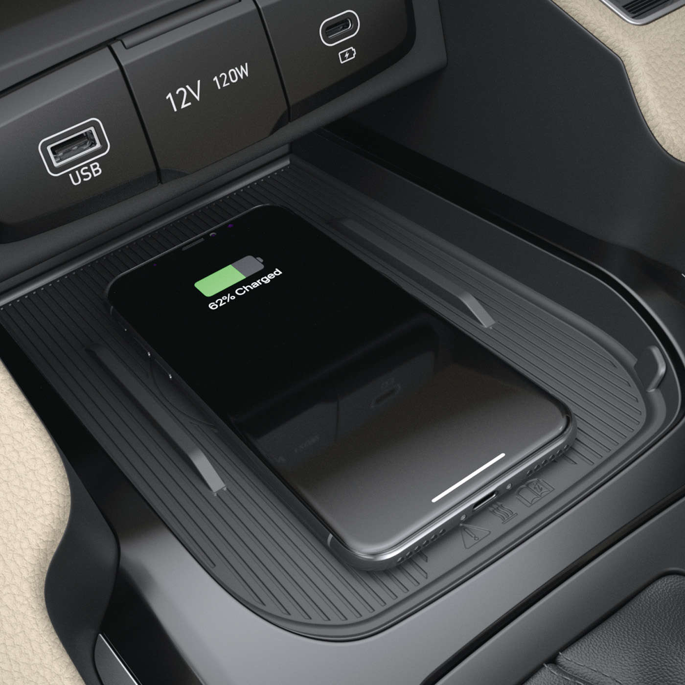 2023 Kia Carens Smartphone Wireless Charger with Cooling Function