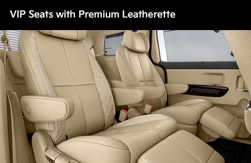  VIP Seats with Premium Leatherette