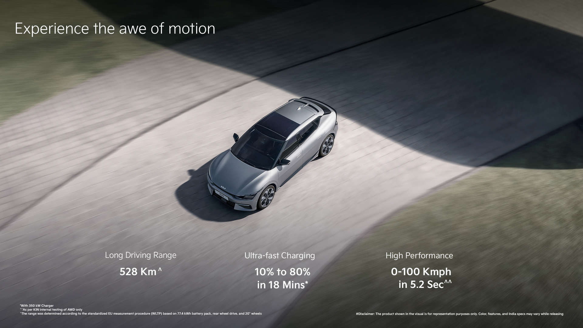 Kia EV6 - Experience the awe of motion