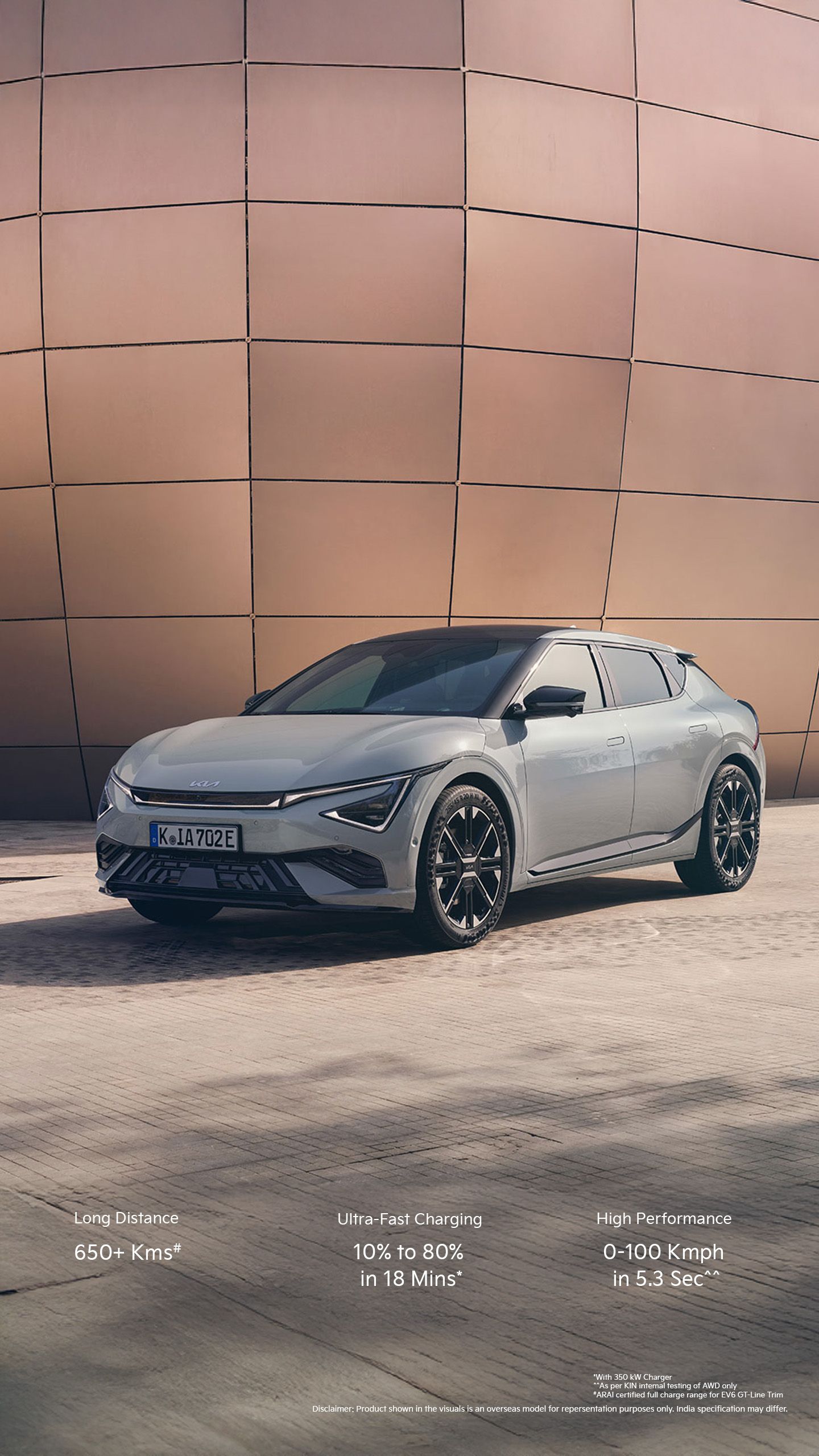 New Kia EV6 2025 Electric Car
