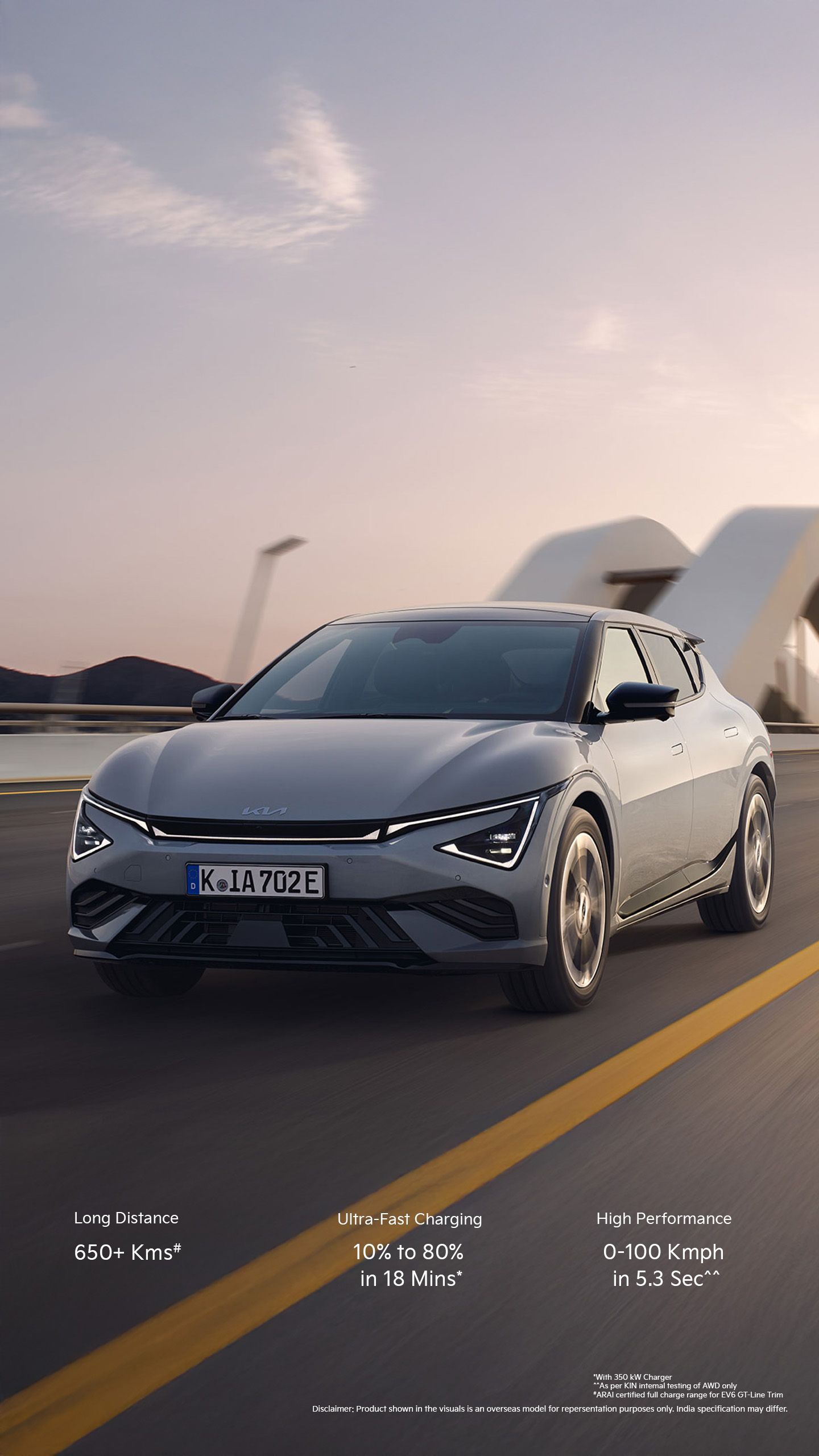 Kia EV6 2025 Range, Charging Time and Speed Performance
