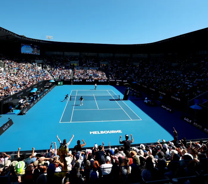 kia australian open court