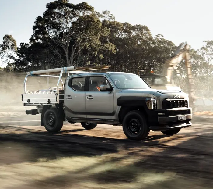Kia Tasman dual cab chassis