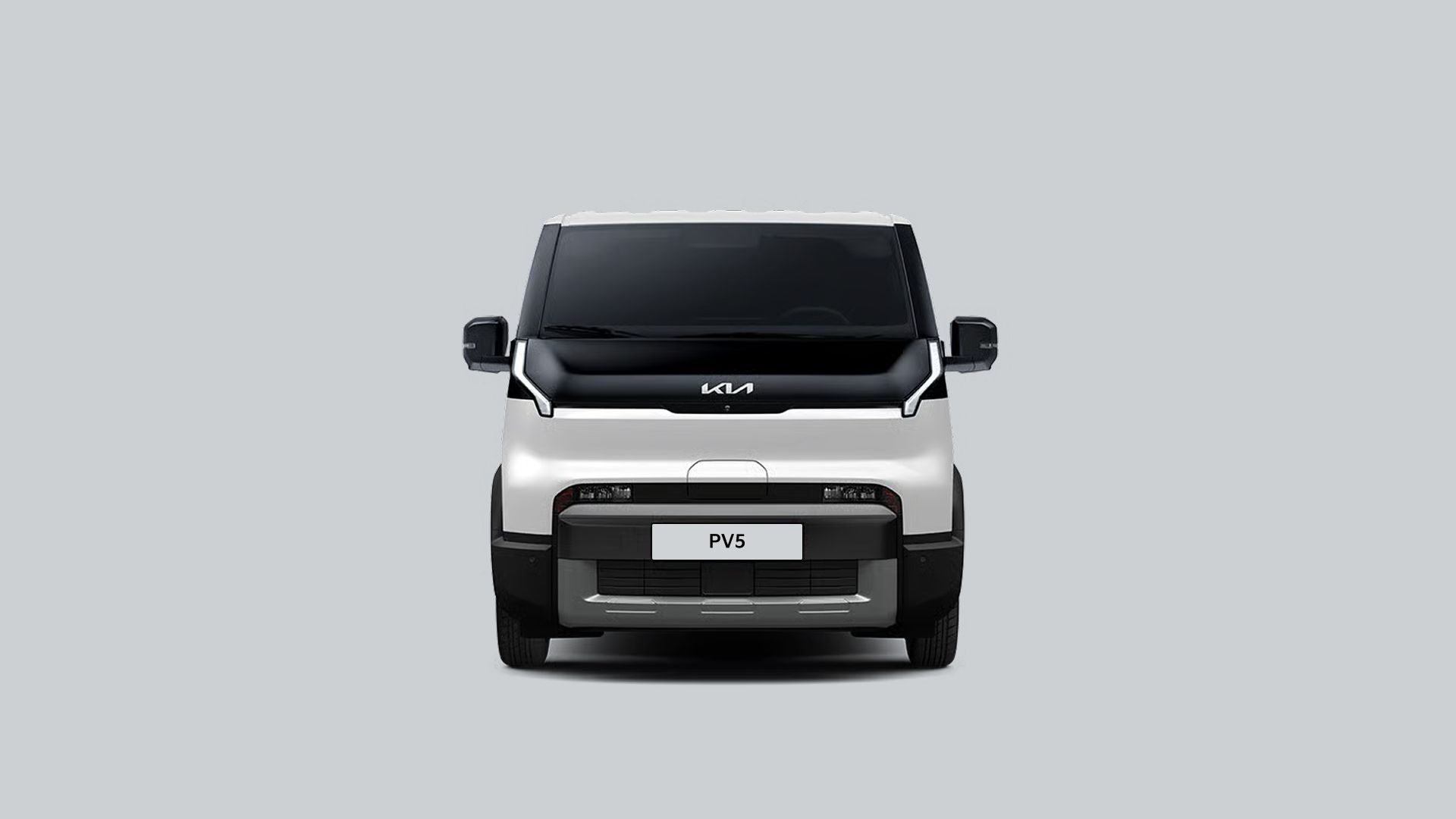 Full front view of the Kia PV5 Cargo