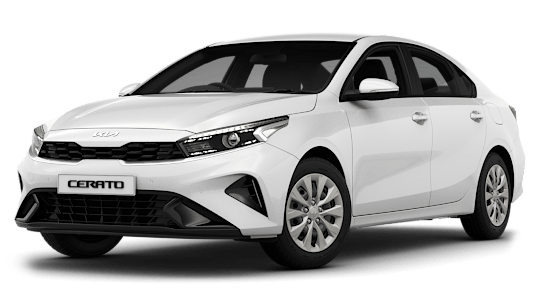 Kia cerato белая