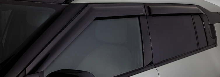 Slimline Weathershield Set - Dark Tint