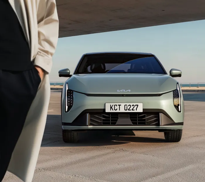 Kia EV4 sedan front view