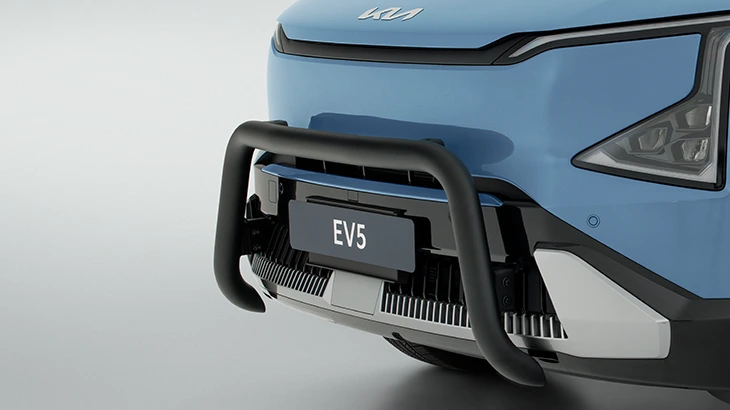 EV5 nudge bar - powder coated