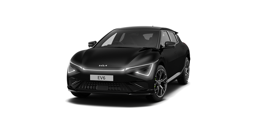 Kia EV6 GT Aurora Black Pearl - Side view