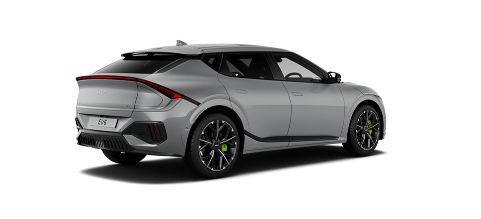 Kia EV6 GT Wolf Grey - Rear view