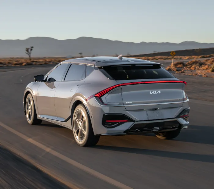 Kia EV6 rear view