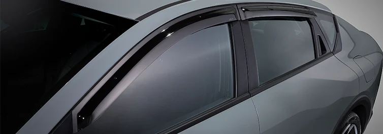 Slimline Weathershield Set - Dark Tint